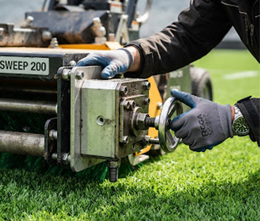 Mantenimiento de grass sintético